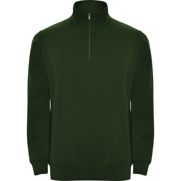 Sudadera media cremallera Aneto · Verde botella
